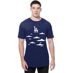 Los Angeles Dodgers New Era MLB x Simpsons 2026 Collab Clouds T-Shirt - MLB