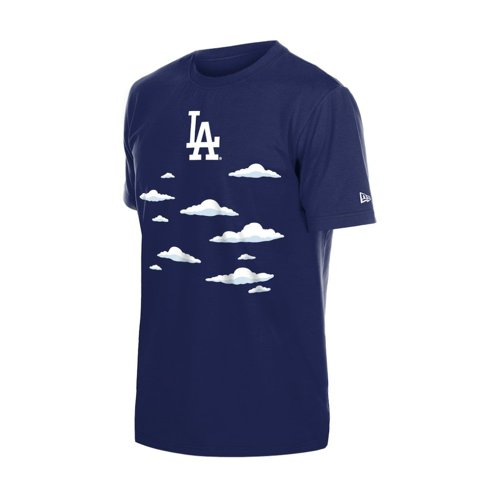Los Angeles Dodgers New Era MLB x Simpsons 2026 Collab Clouds T-Shirt - MLB