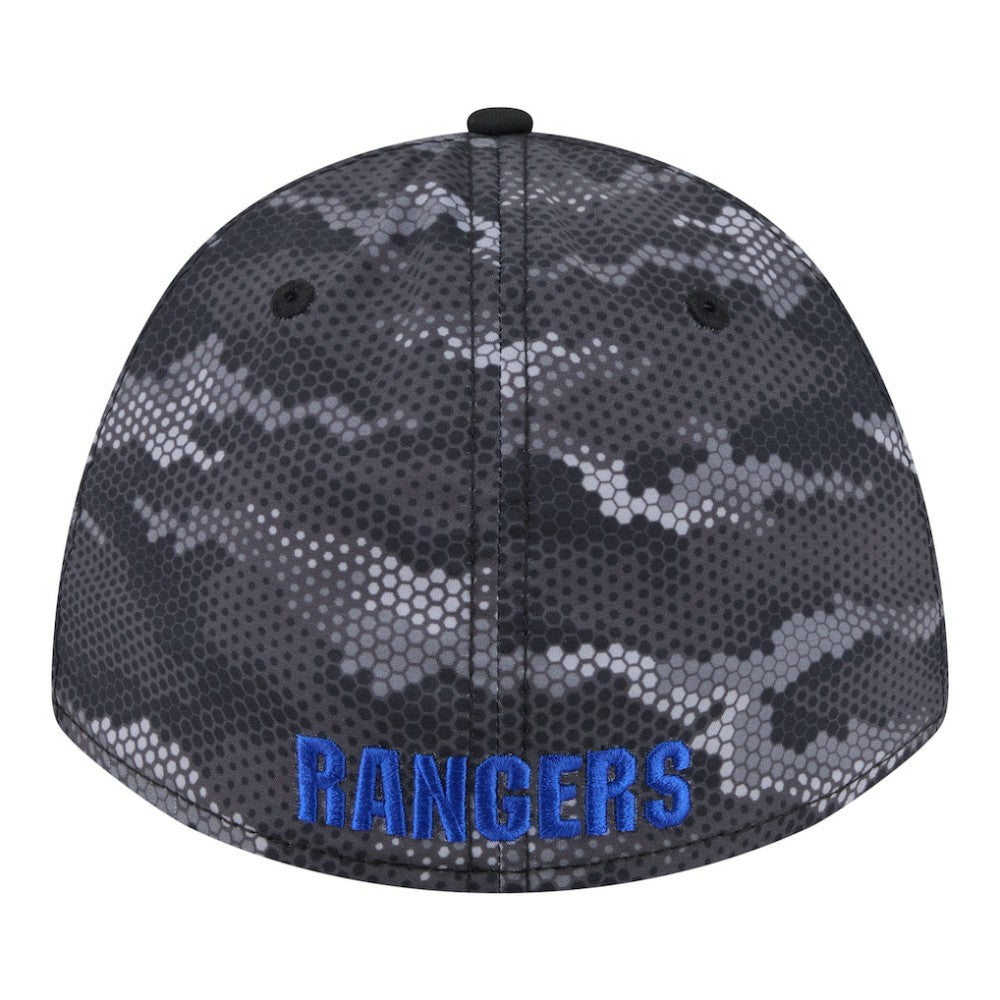 New York Rangers New Era Zero Dark 39THIRTY Flex Hat - Black - NHL
