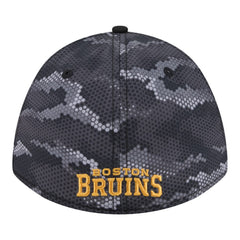 Boston Bruins New Era Zero Dark 39THIRTY Flex Hat - Black - NHL