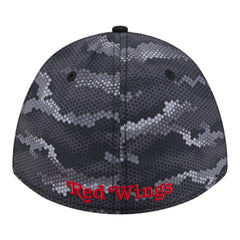 Detroit Red Wings New Era Zero Dark 39THIRTY Flex Hat - Black - NHL