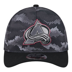 Colorado Avalanche New Era Zero Dark 39THIRTY Flex Hat - Black - NHL
