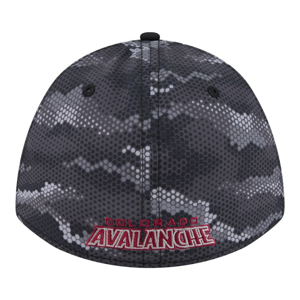 Colorado Avalanche New Era Zero Dark 39THIRTY Flex Hat - Black - NHL