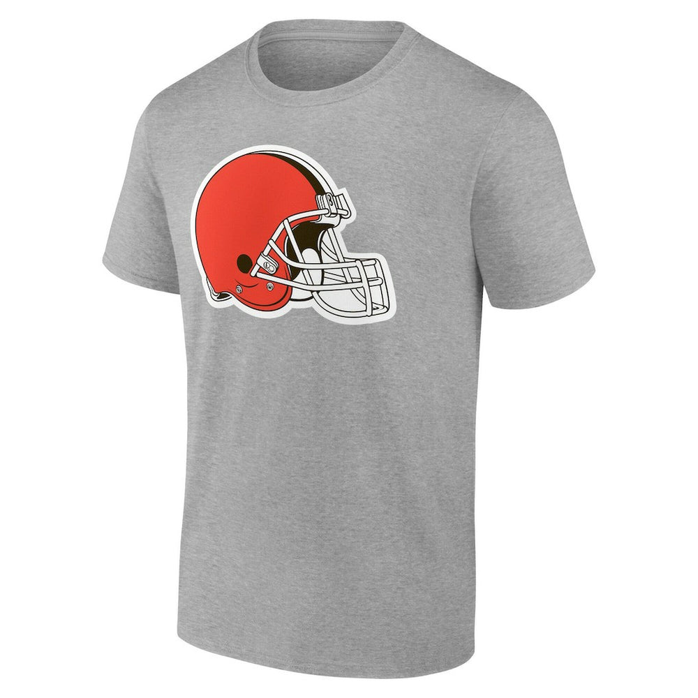 Cleveland Browns Team Authentic Personalized Name & Number T-Shirt Gray | NFL