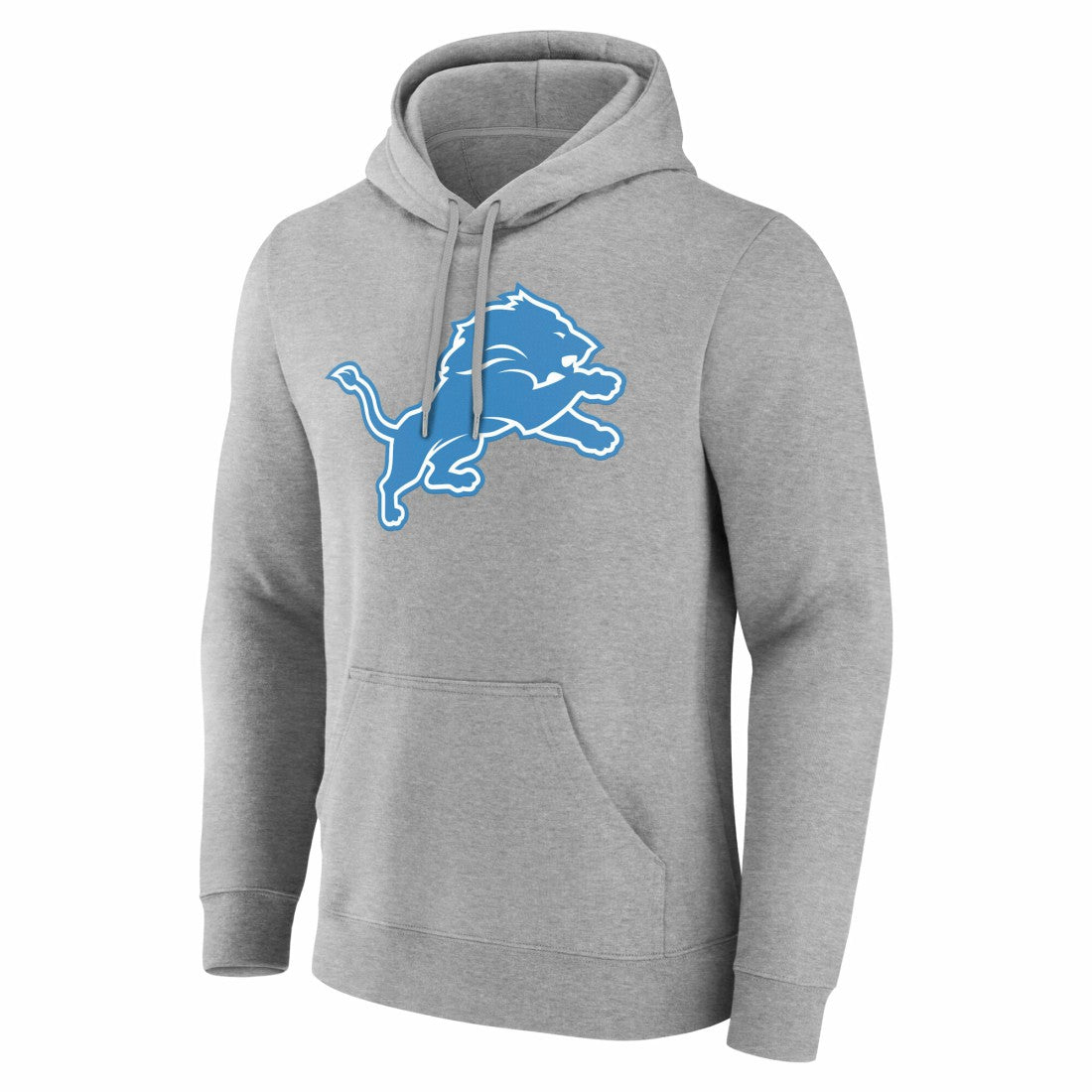 Detroit Lions Team Authentic Personalized Name & Number Hoodie Gray | NFL