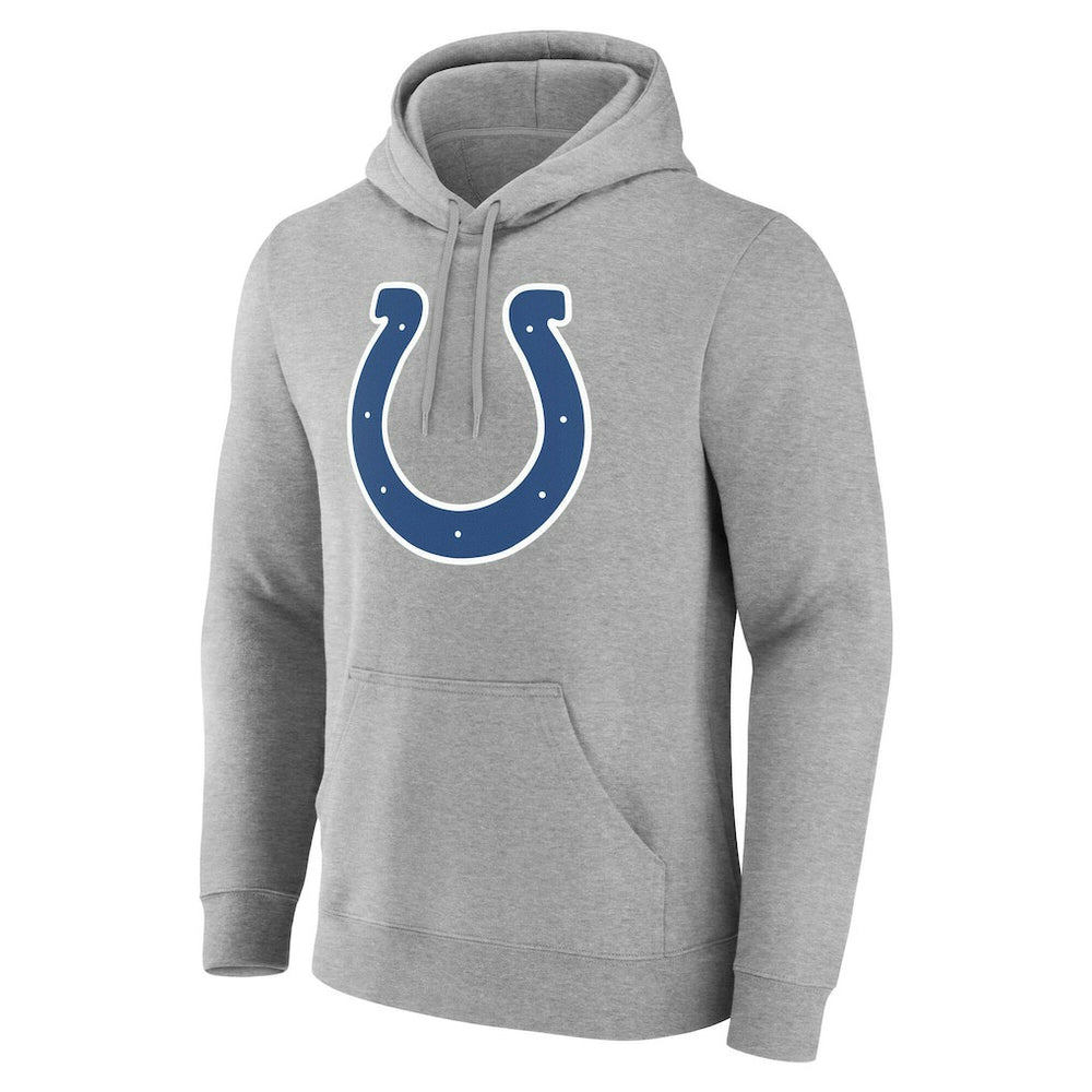 Indianapolis Colts Team Authentic Personalized Name & Number Hoodie Gray | NFL