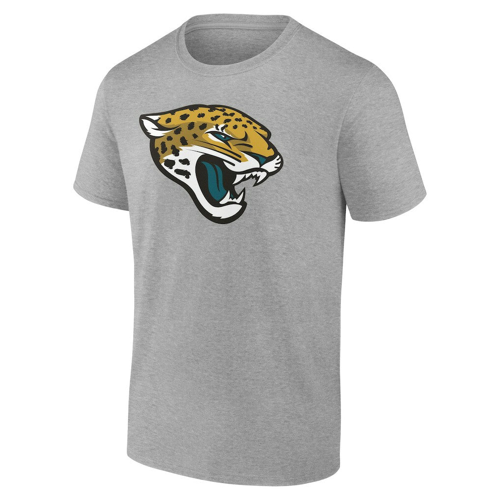 Jacksonville Jaguars Team Authentic Personalized Name & Number T-Shirt Gray | NFL
