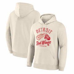 Detroit Red Wings Alternate Legacy Hoodie - Cream - NHL