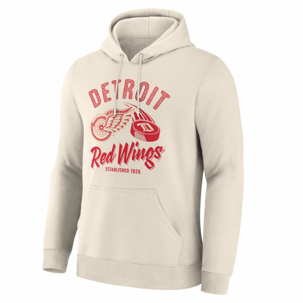 Detroit Red Wings Alternate Legacy Hoodie - Cream - NHL