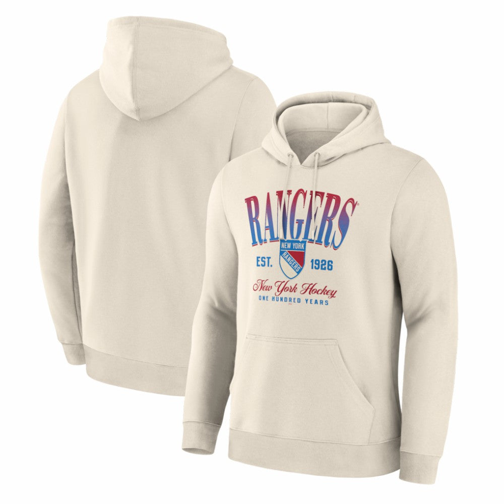 New York Rangers Alternate Legacy Hoodie - Cream - NHL