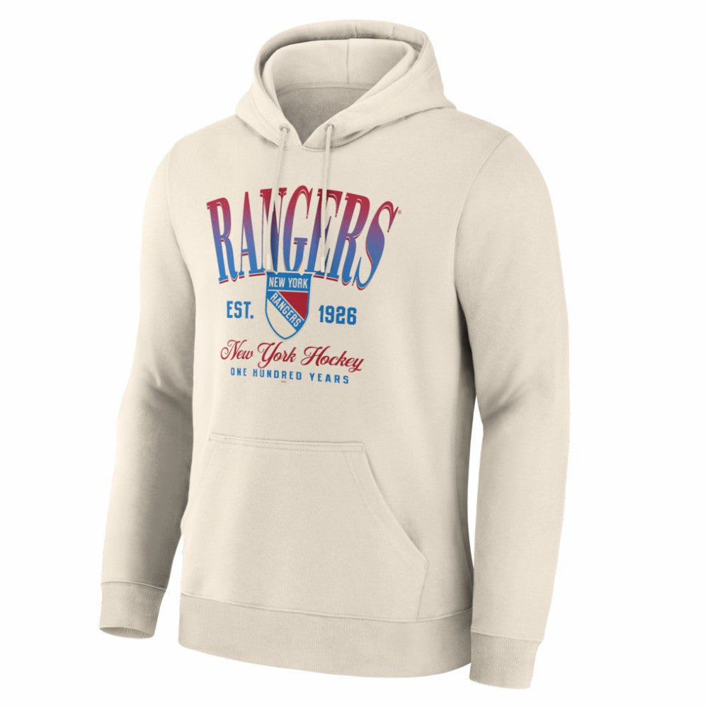 New York Rangers Alternate Legacy Hoodie - Cream - NHL