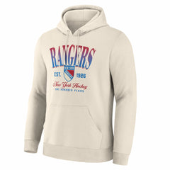 New York Rangers Alternate Legacy Hoodie - Cream - NHL