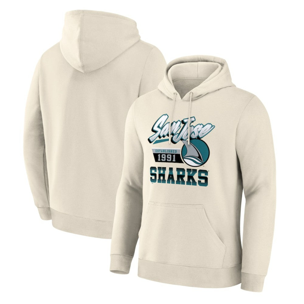 San Jose Sharks Alternate Legacy Hoodie - Cream - NHL
