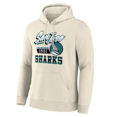 San Jose Sharks Alternate Legacy Hoodie - Cream - NHL