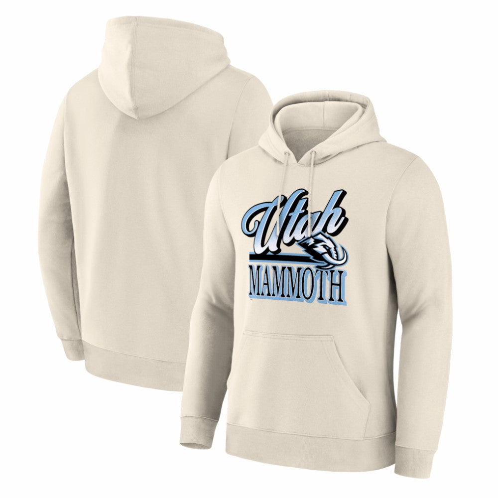 Utah Mammoth Legacy Hoodie - Cream - NHL