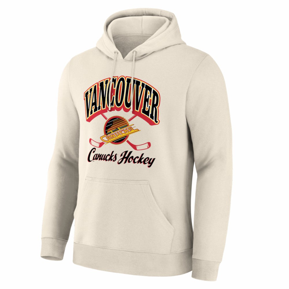 Vancouver Canucks Alternate Legacy Hoodie - Cream - NHL