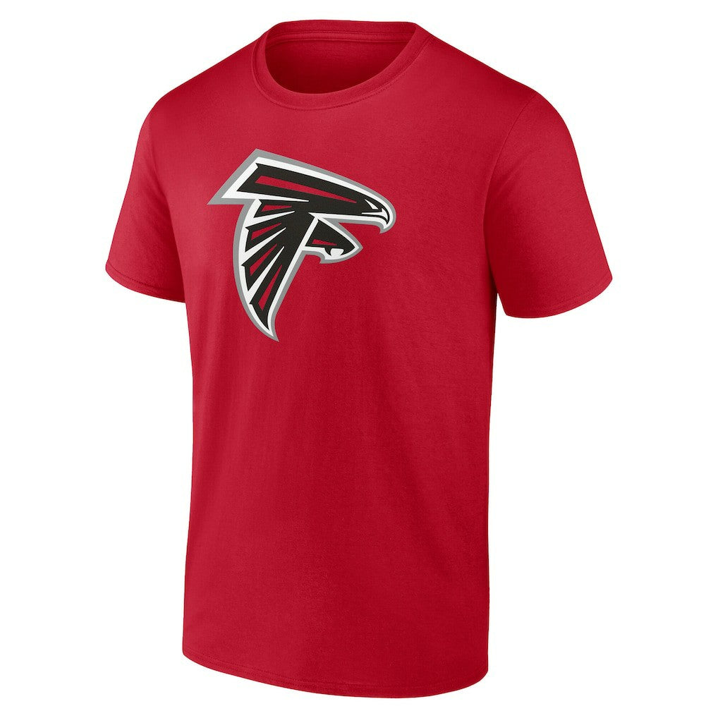 Atlanta Falcons Team Authentic Personalized Name & Number T-Shirt Red | NFL