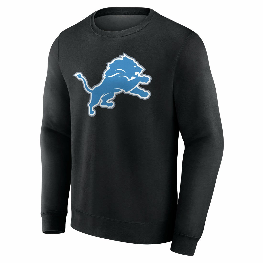 Detroit Lions Team Authentic Personalized Name & Number Sweatshirt Black | NFL