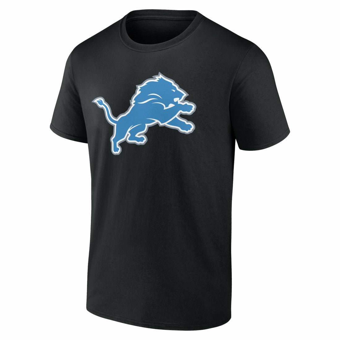 Detroit Lions Team Authentic Personalized Name & Number T-Shirt Black | NFL
