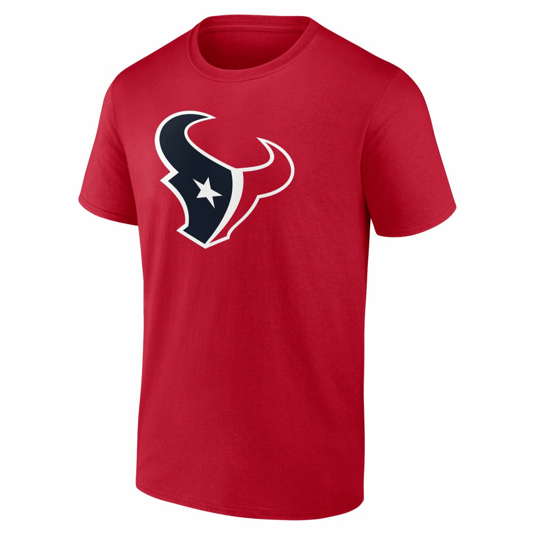 Houston Texans Team Authentic Personalized Name & Number T-Shirt Red | NFL