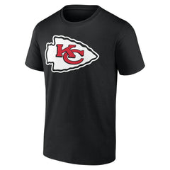 Kansas City Chiefs Team Authentic Personalized Name & Number T-Shirt Black | NFL