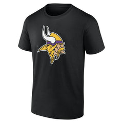 Minnesota Vikings Team Authentic Personalized Name & Number T-Shirt Black | NFL