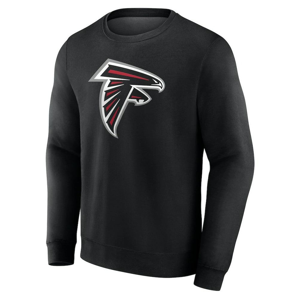Atlanta Falcons Team Authentic Personalized Name & Number Sweatshirt Black | NFL
