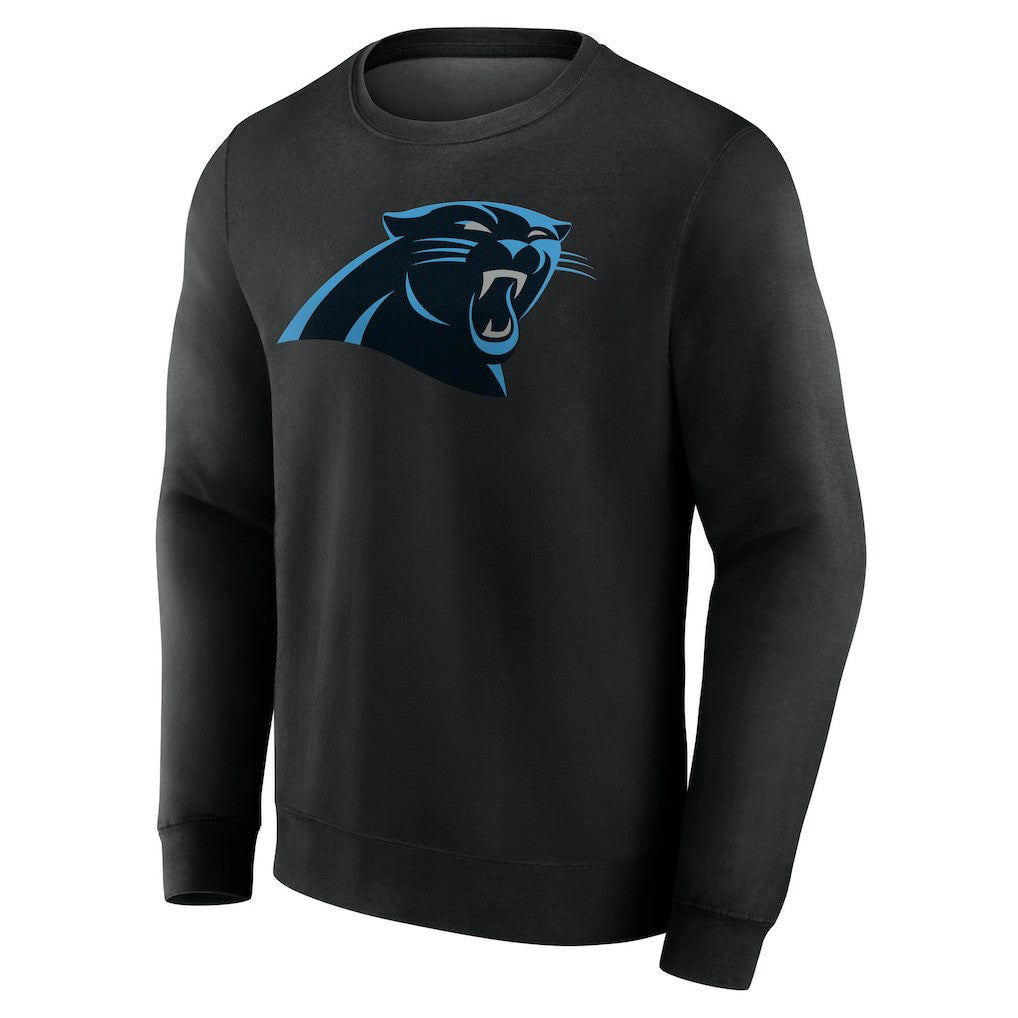 Carolina Panthers Team Authentic Personalized Name & Number Sweatshirt Black | NFL
