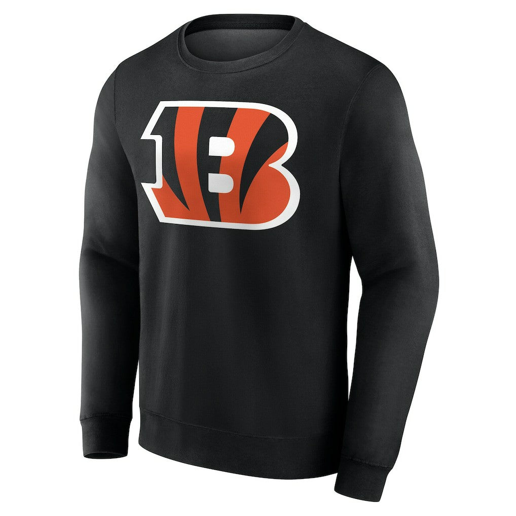 Cincinnati Bengals Team Authentic Personalized Name & Number Sweatshirt Black | NFL
