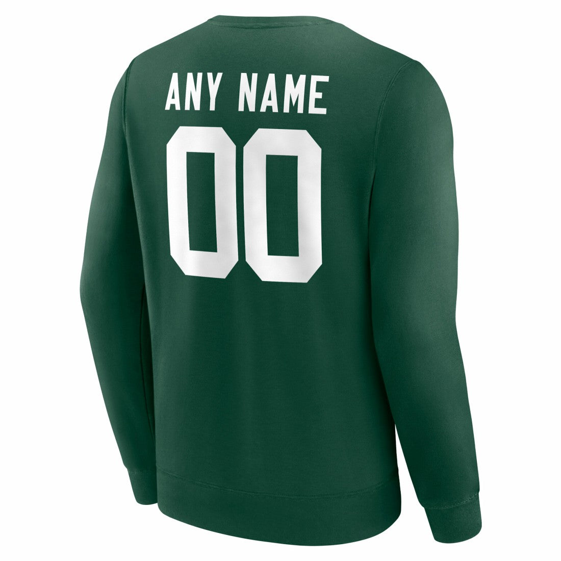 Green Bay Packers Team Authentic Personalized Name & Number Sweatshirt Green | NFL