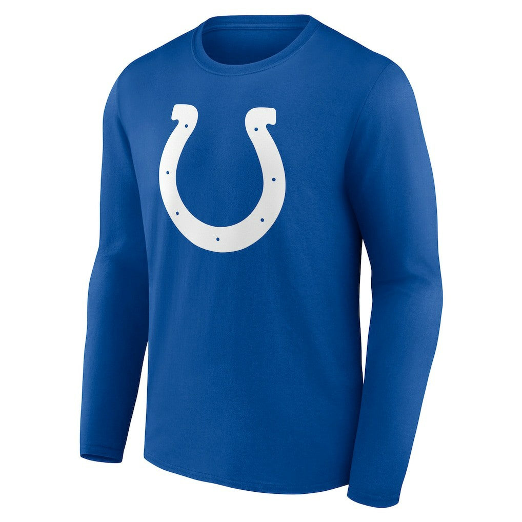Indianapolis Colts Team Authentic Personalized Name & Number Long Sleeve T-Shirt Royal | NFL