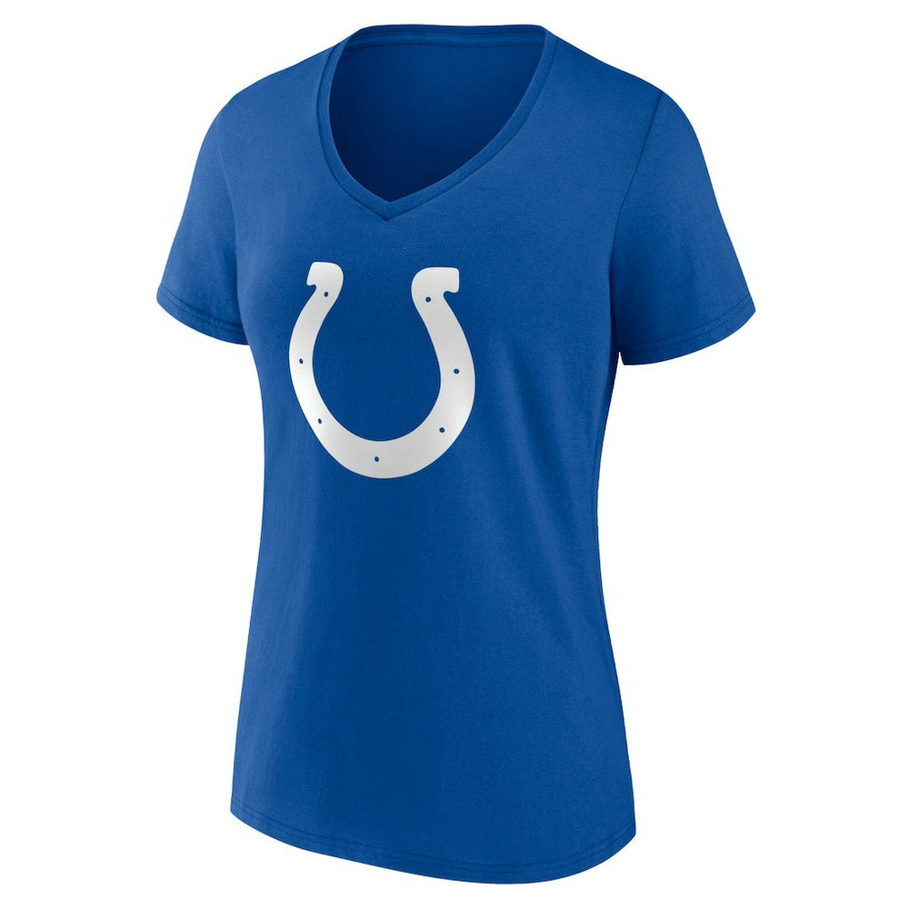 Indianapolis Colts Women's Team Authentic Personalized Name & Number V-Neck T-Shirt Royal | NFL