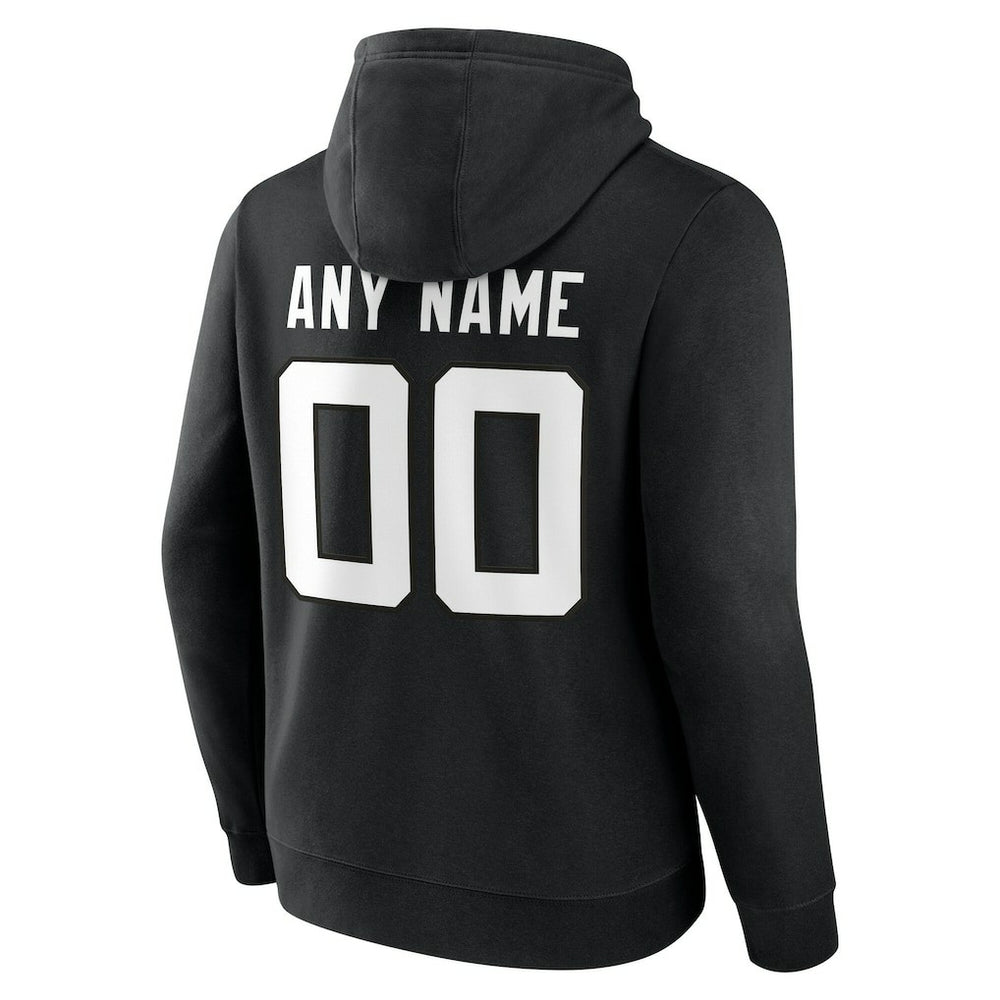 Jacksonville Jaguars Team Authentic Personalized Name & Number Hoodie Black | NFL