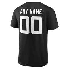 Jacksonville Jaguars Team Authentic Personalized Name & Number T-Shirt Black | NFL