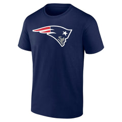 New England Patriots Team Authentic Personalized Name & Number T-Shirt Navy | NFL