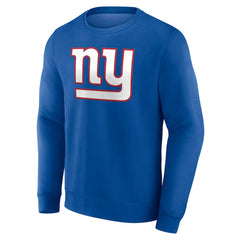 New York Giants Team Authentic Personalized Name & Number Sweatshirt Royal | NFL