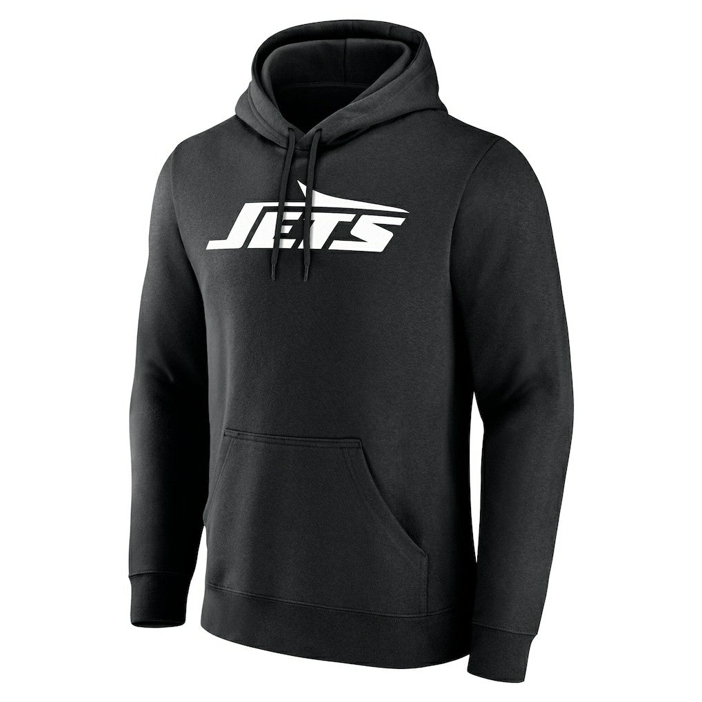 New York Jets Team Authentic Personalized Name & Number Hoodie Black | NFL