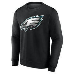 Philadelphia Eagles Team Authentic Personalized Name & Number Sweatshirt Black | NFL