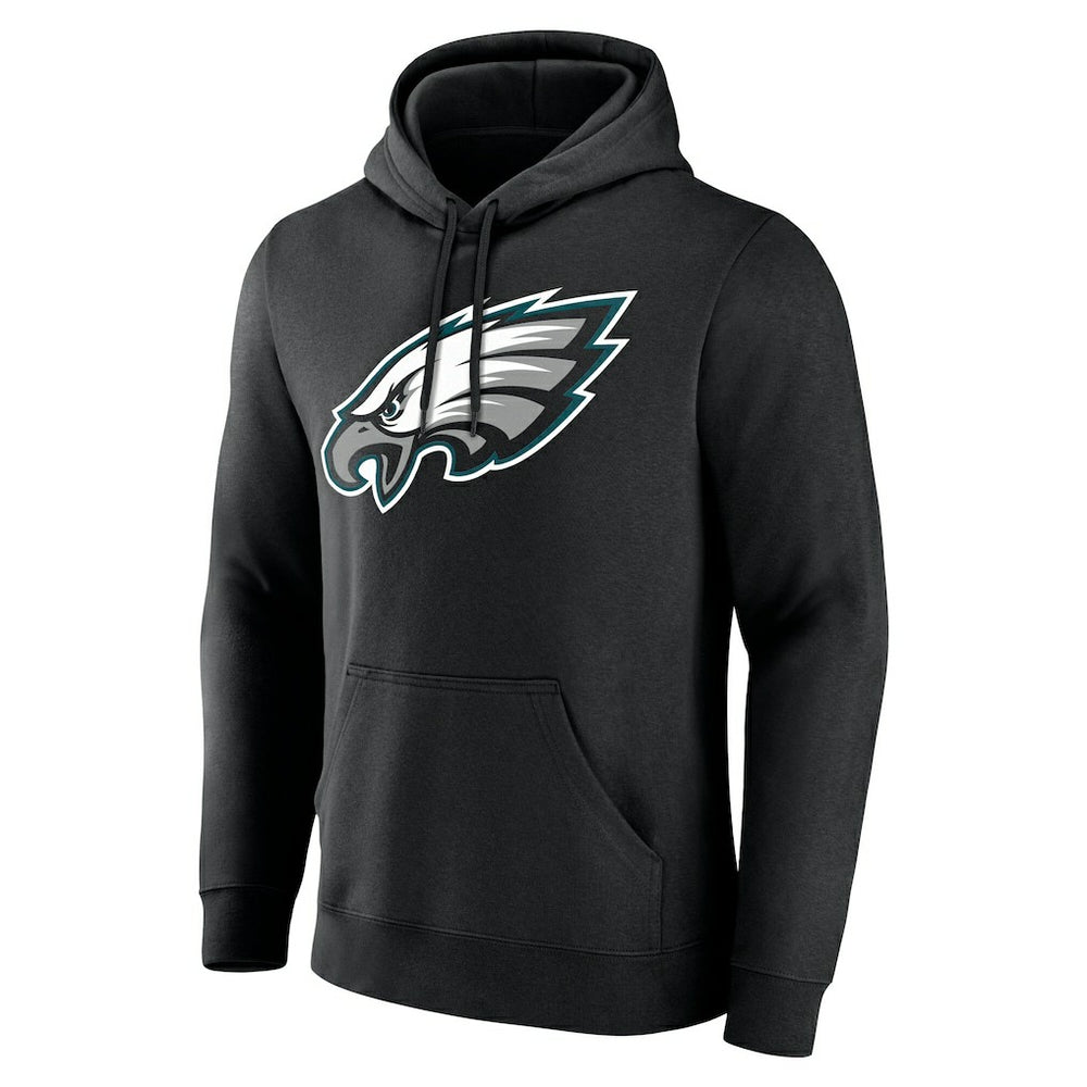 Philadelphia Eagles Team Authentic Personalized Name & Number Hoodie Black | NFL