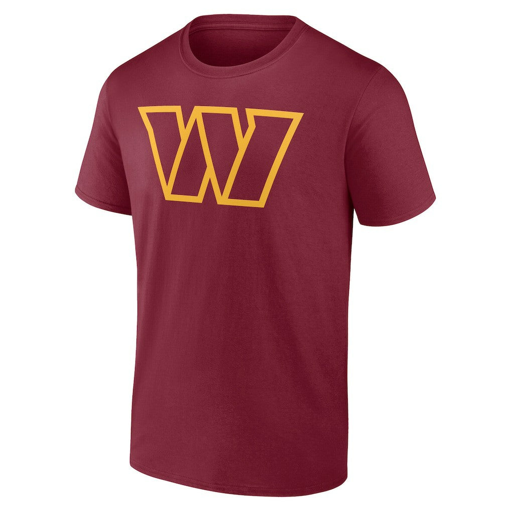 Washington Commanders Team Authentic Personalized Name & Number T-Shirt Burgundy | NFL
