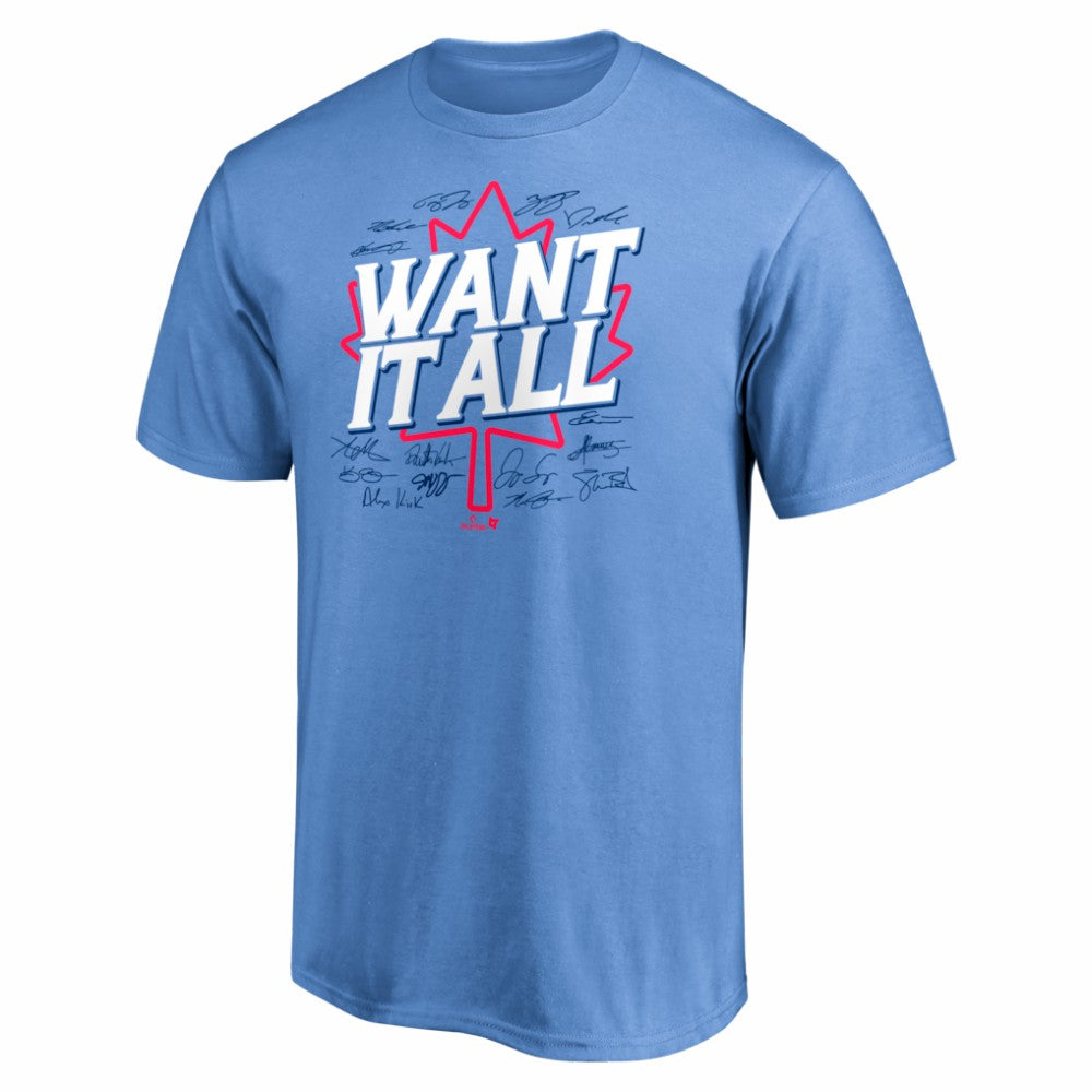 Toronto Blue Jays BreakingT Unisex Want It All T-Shirt - MLB
