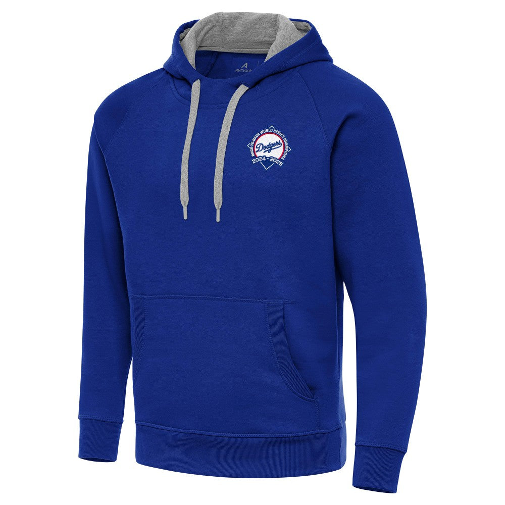 Los Angeles Dodgers Antigua Back-to-Back World Series Champions Victory Hoodie - MLB