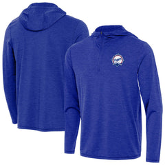 Los Angeles Dodgers Antigua Back-to-Back World Series Champions Tidy Quarter-Zip Hoodie - MLB