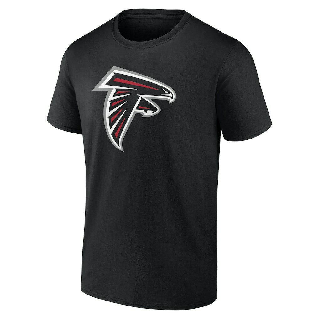 Atlanta Falcons Big & Tall Team Authentic Custom T-Shirt Black | NFL