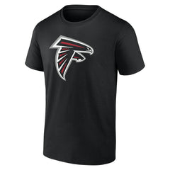 Atlanta Falcons Big & Tall Team Authentic Custom T-Shirt Black | NFL