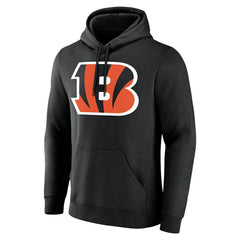 Cincinnati Bengals Big & Tall Team Authentic Custom Hoodie Black | NFL