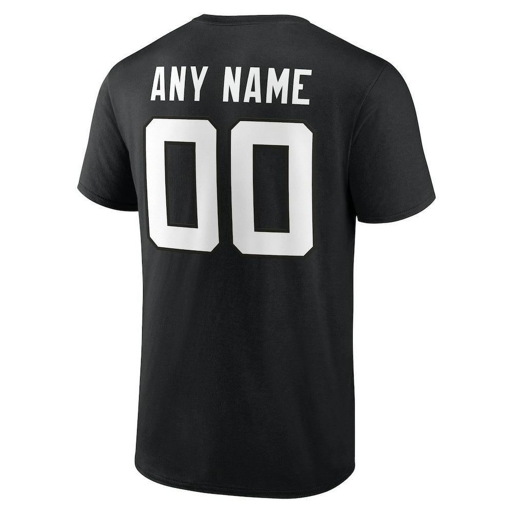 Jacksonville Jaguars Big & Tall Team Authentic Custom T-Shirt Black | NFL