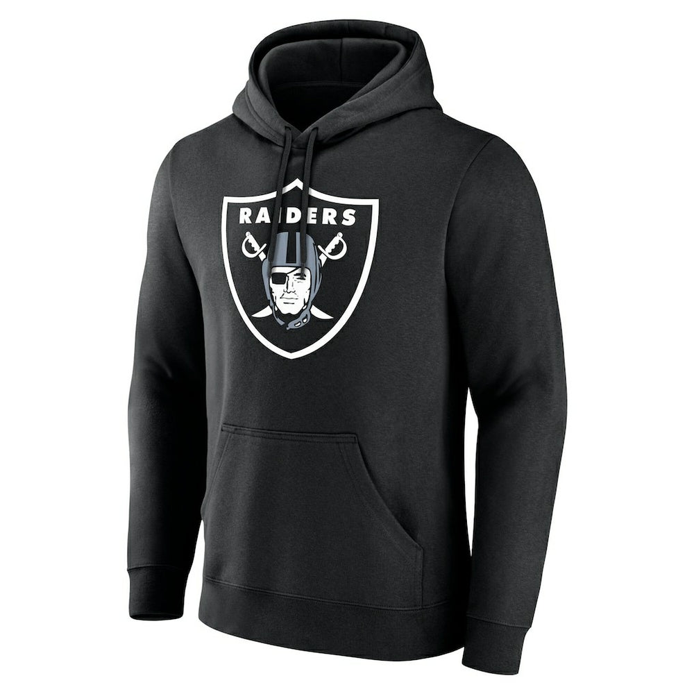 Las Vegas Raiders Big & Tall Team Authentic Custom Hoodie Black | NFL