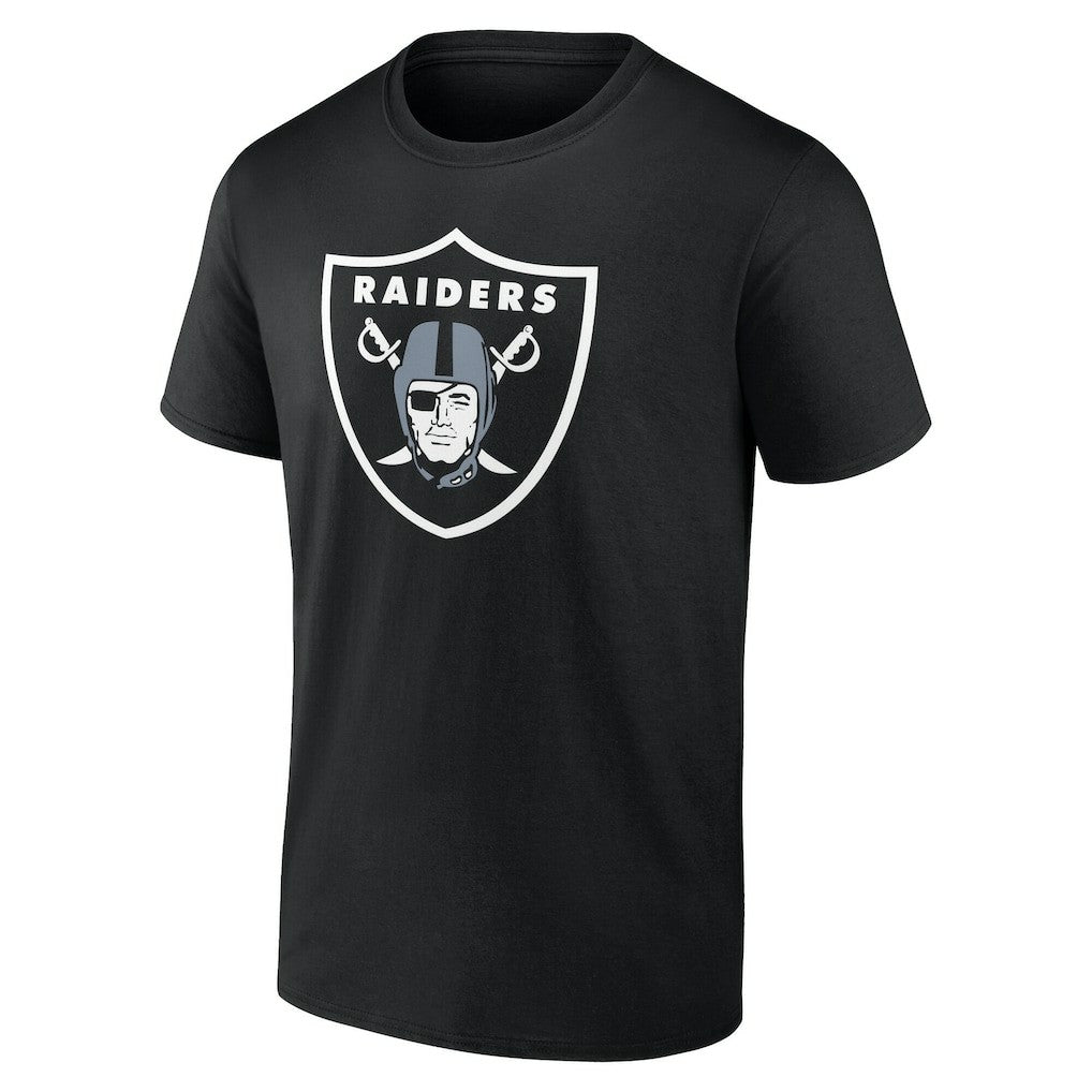 Las Vegas Raiders Big & Tall Team Authentic Custom T-Shirt Black | NFL