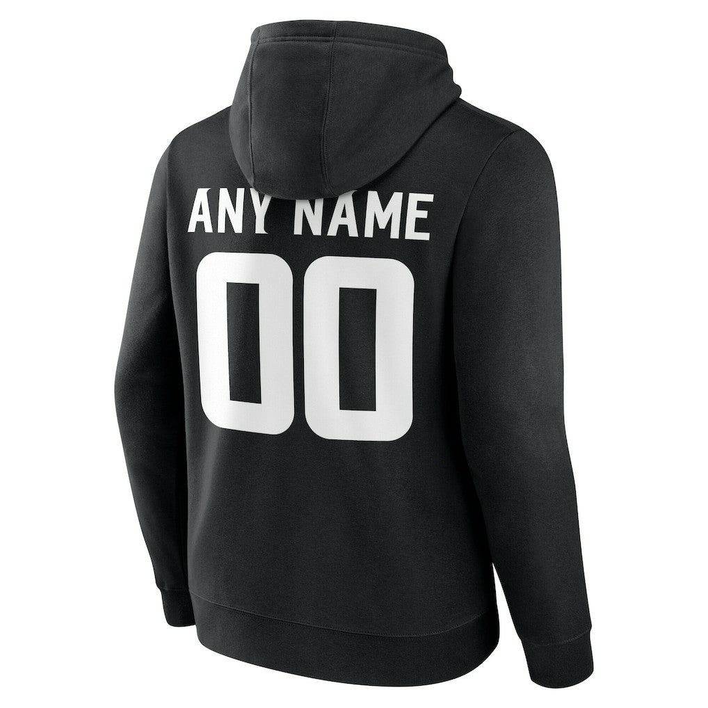 Minnesota Vikings Big & Tall Team Authentic Custom Hoodie Black | NFL